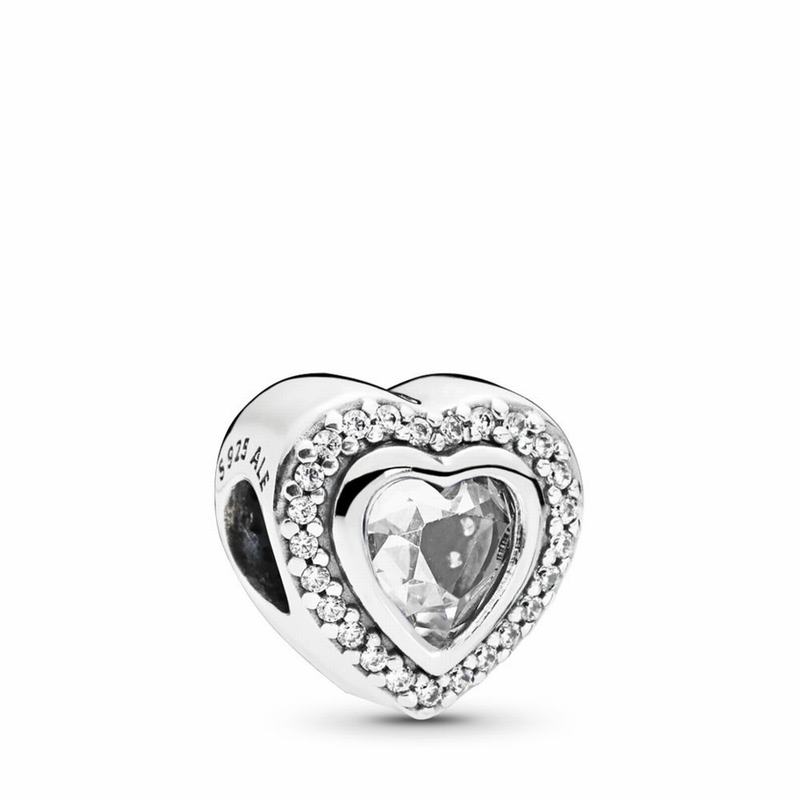 Pandora Sparkling Love Charm Online NZ, Sterling Silver (867054-UZD)